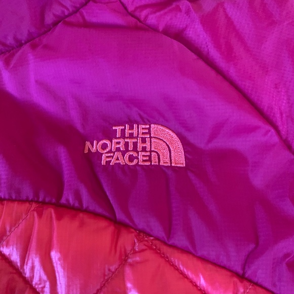 North Face Thermoball Jacket Pink Purple Small Quilted - Picture 2 of 4